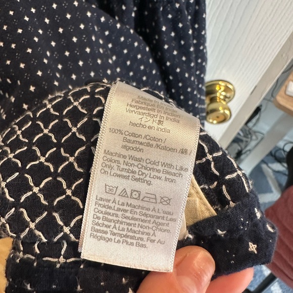 Madewell Dobby V-Neck Tiered Midi Dress in size M - Picture 5 of 6